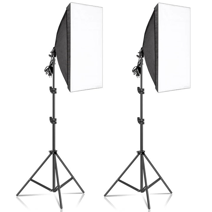 70W Softbox Lighting Kits with Tripod Stand Single